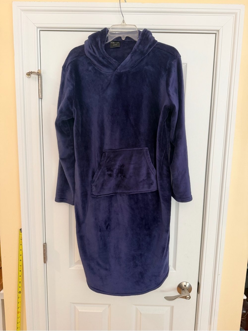 Ladies Size Small "32 Degrees" Plush Hooded Long-Sleeve Dress GUC